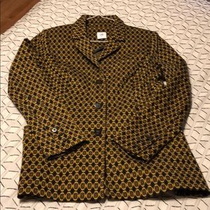 Cabi Knit Medallion Coat